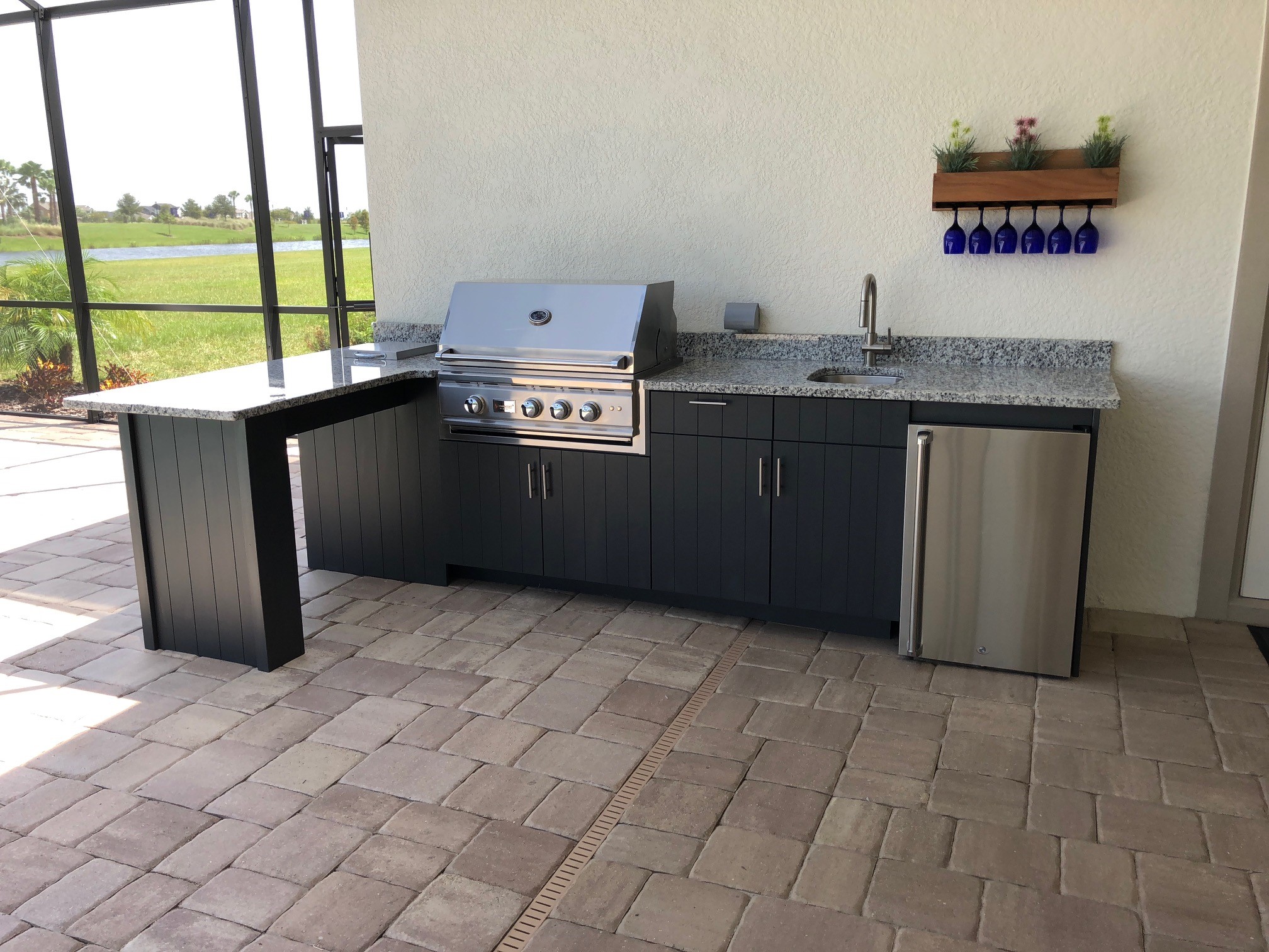 Why Choose An L Shape Kitchen Synergy Outdoor Living