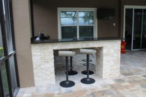 Barstools custom outdoor kitchen seating