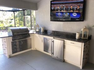 l shaped outdoor kitchen synergy outdoor living tampa