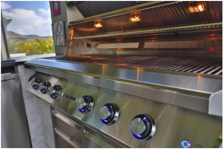 new grill outdoor kitchen synergy outdoor living florida