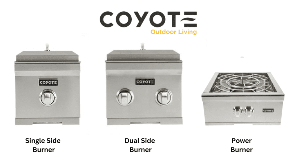 Coyote Side Burner Accessories-Synergy Outdoor Living 