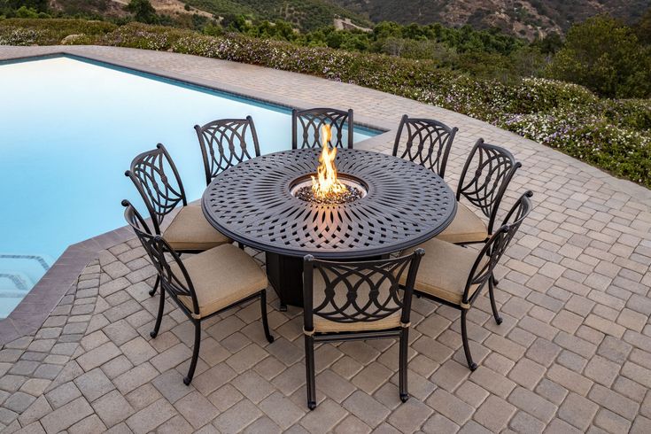 Summerset Casual Furniture Fire Table 