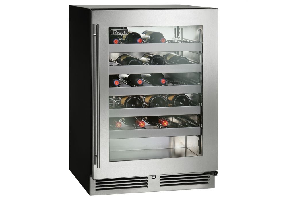 Perlick Refrigeration wine chiller for outdoor kitchen 