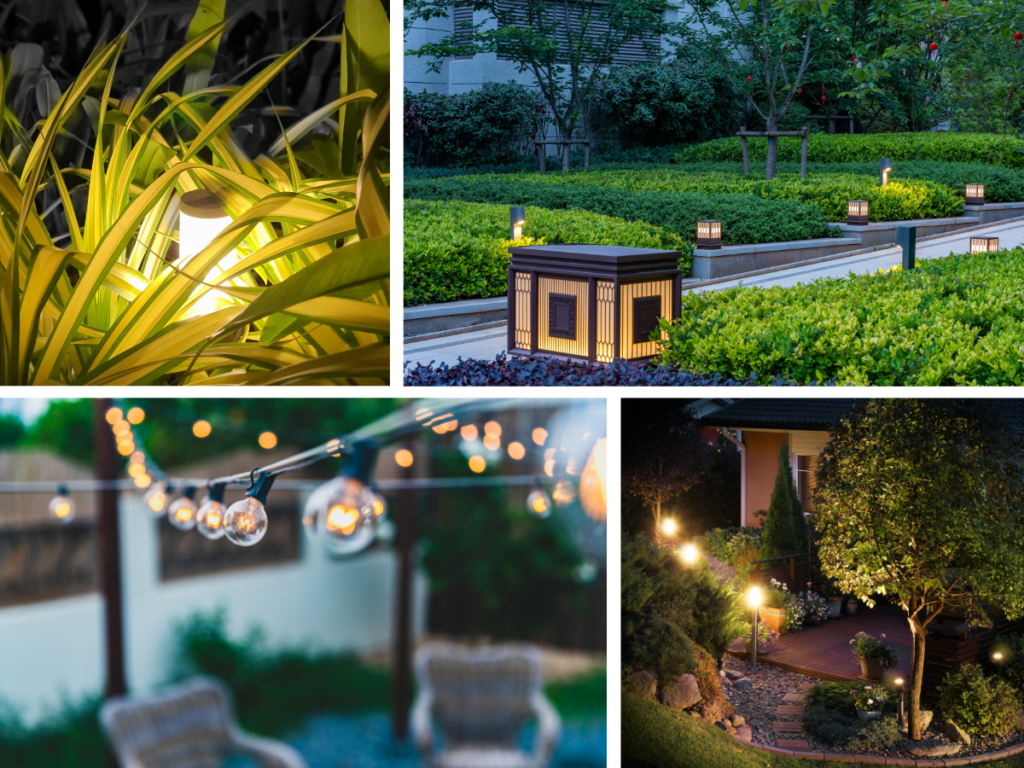 Synergy lighting solutions for outdoor living space 