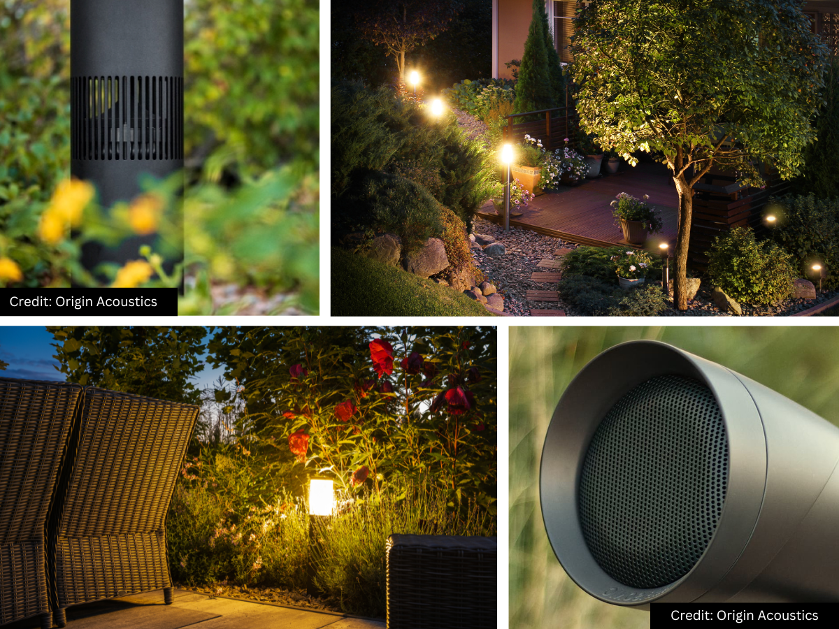 Acoustics and outdoor lighting solutions