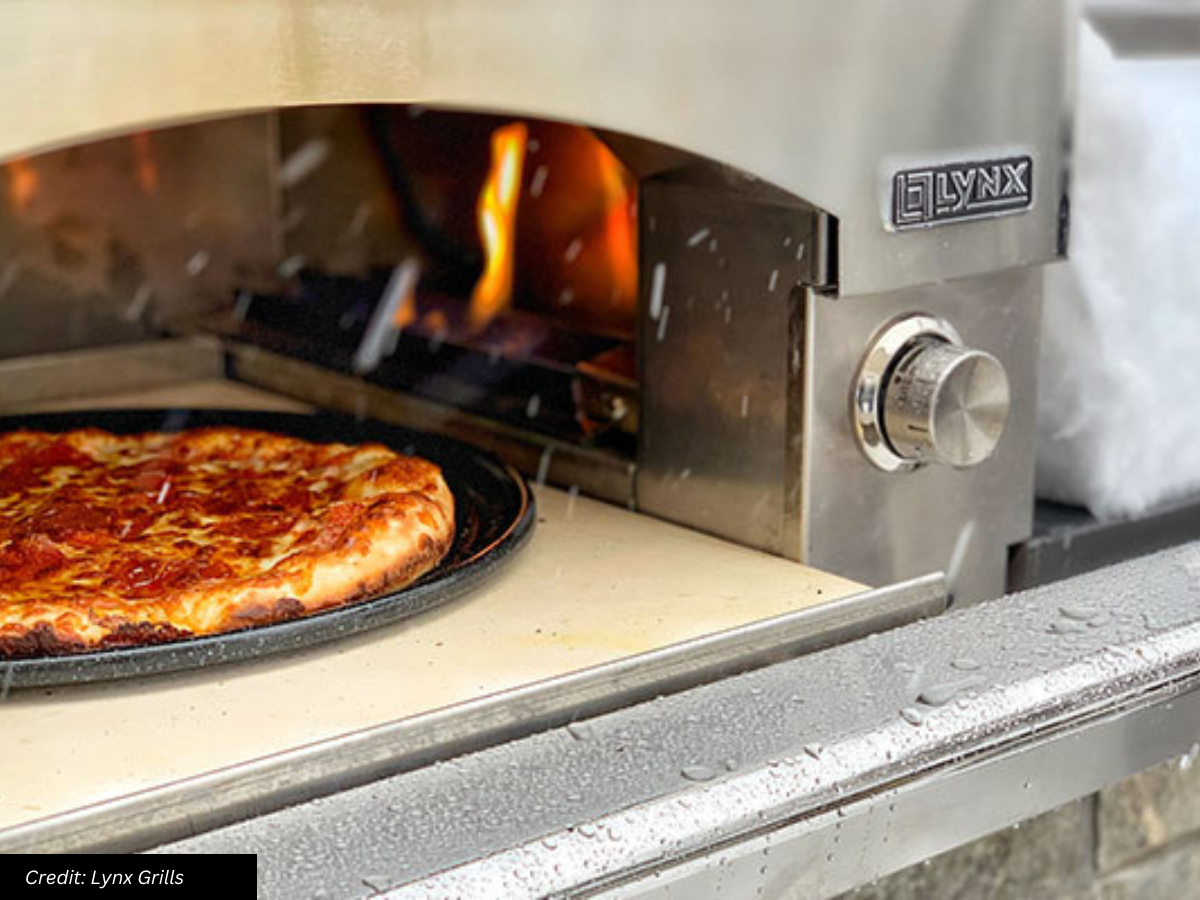 Lynx Napoli pizza oven