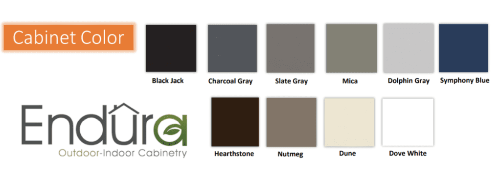 Endura cabinetry colors 