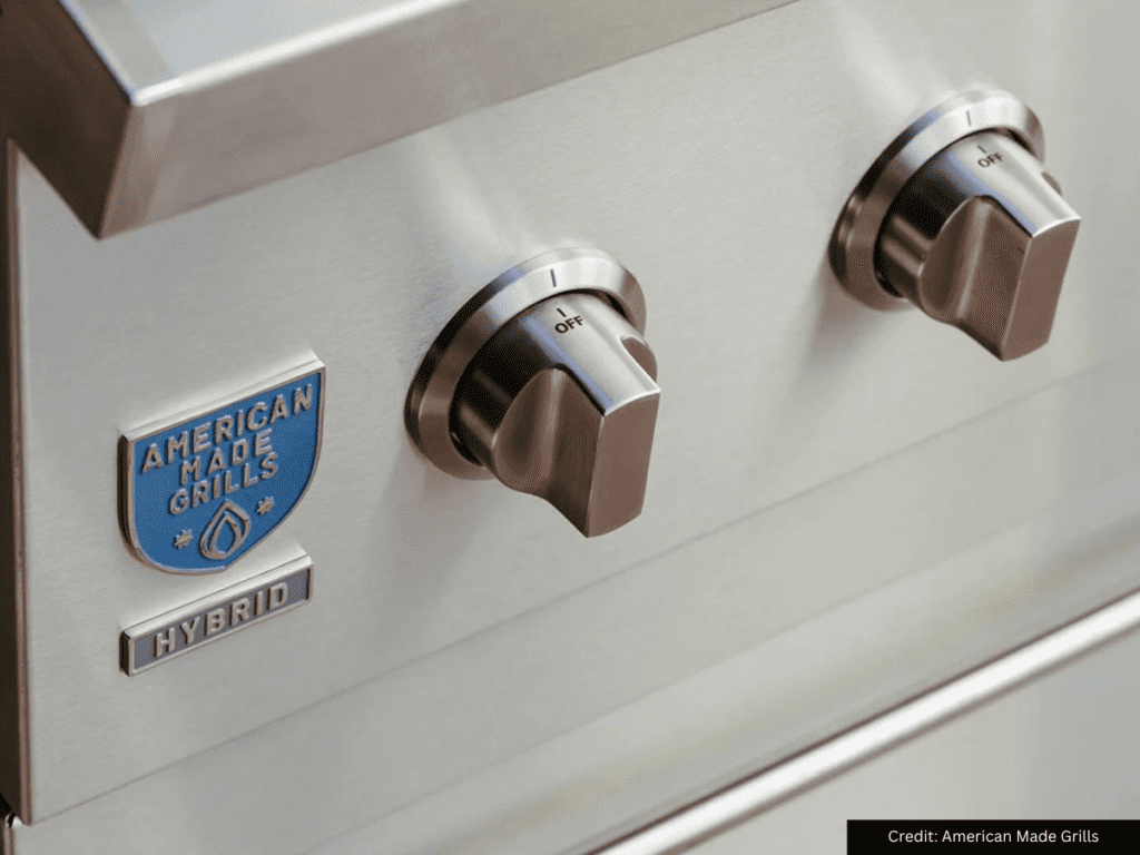 hybrid series grill knobs
