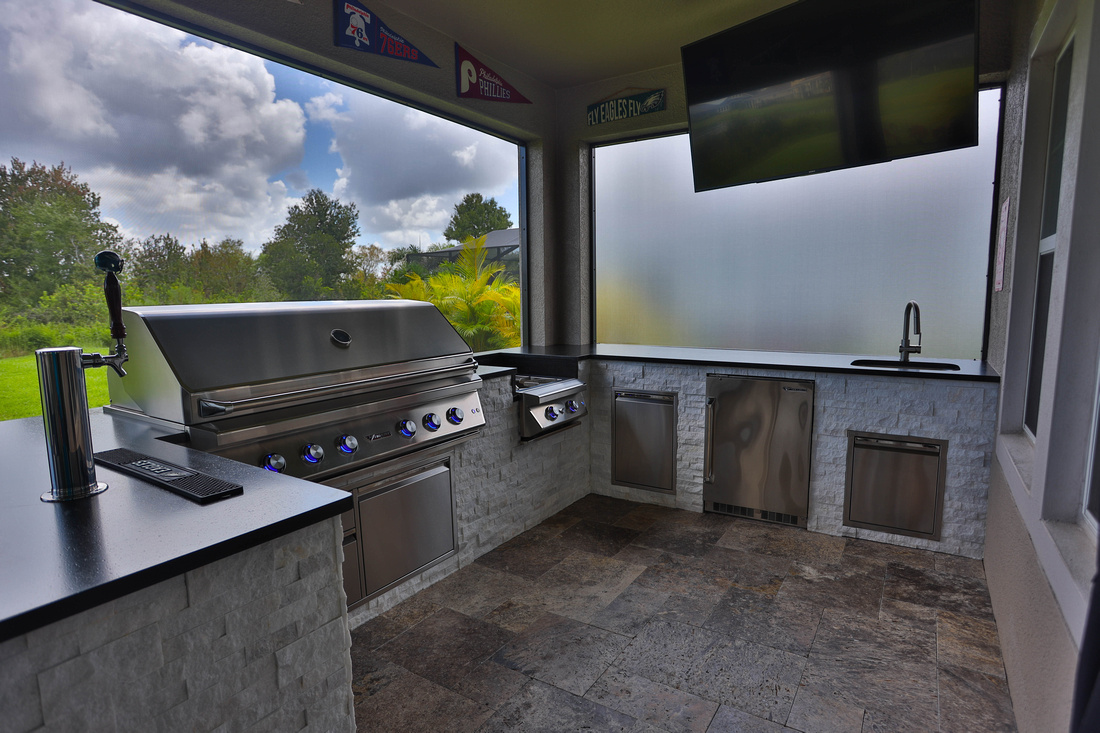 Should You Install a Kegerator in Your Outdoor Kitchen?